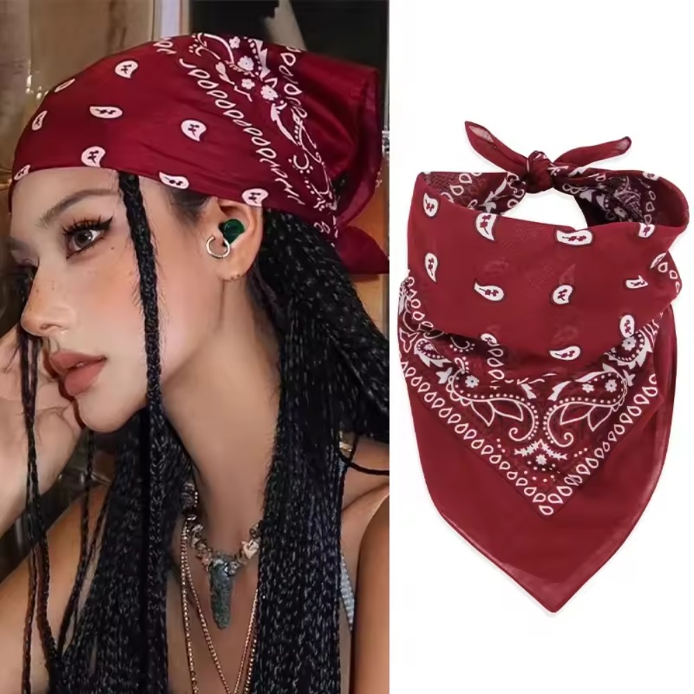 Unisex Retro Hip Hop Wine Red  - Wrist Wraps ulasan dan harga