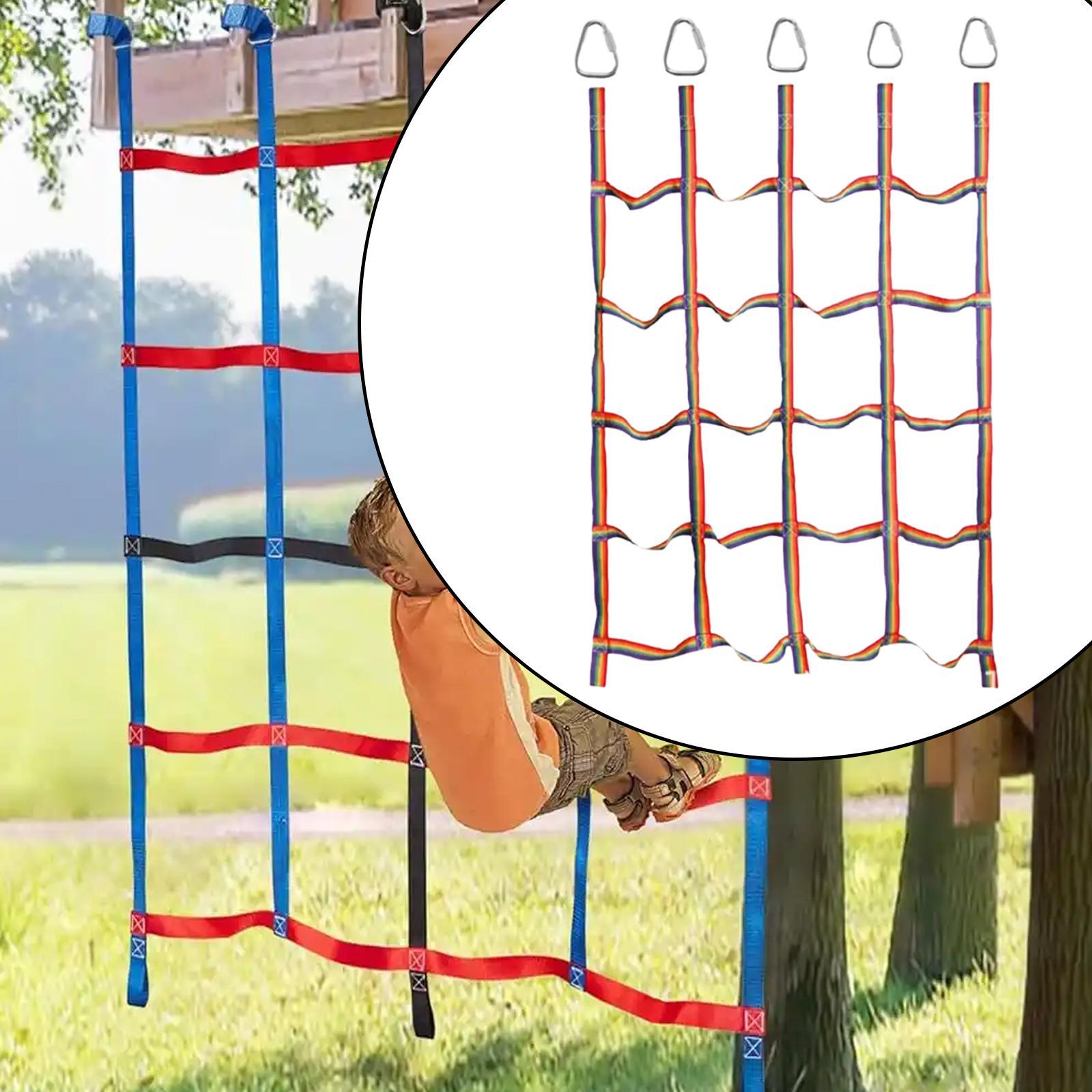 Kids Climbing Net Rainbow Rope - Rope Climb ulasan dan harga