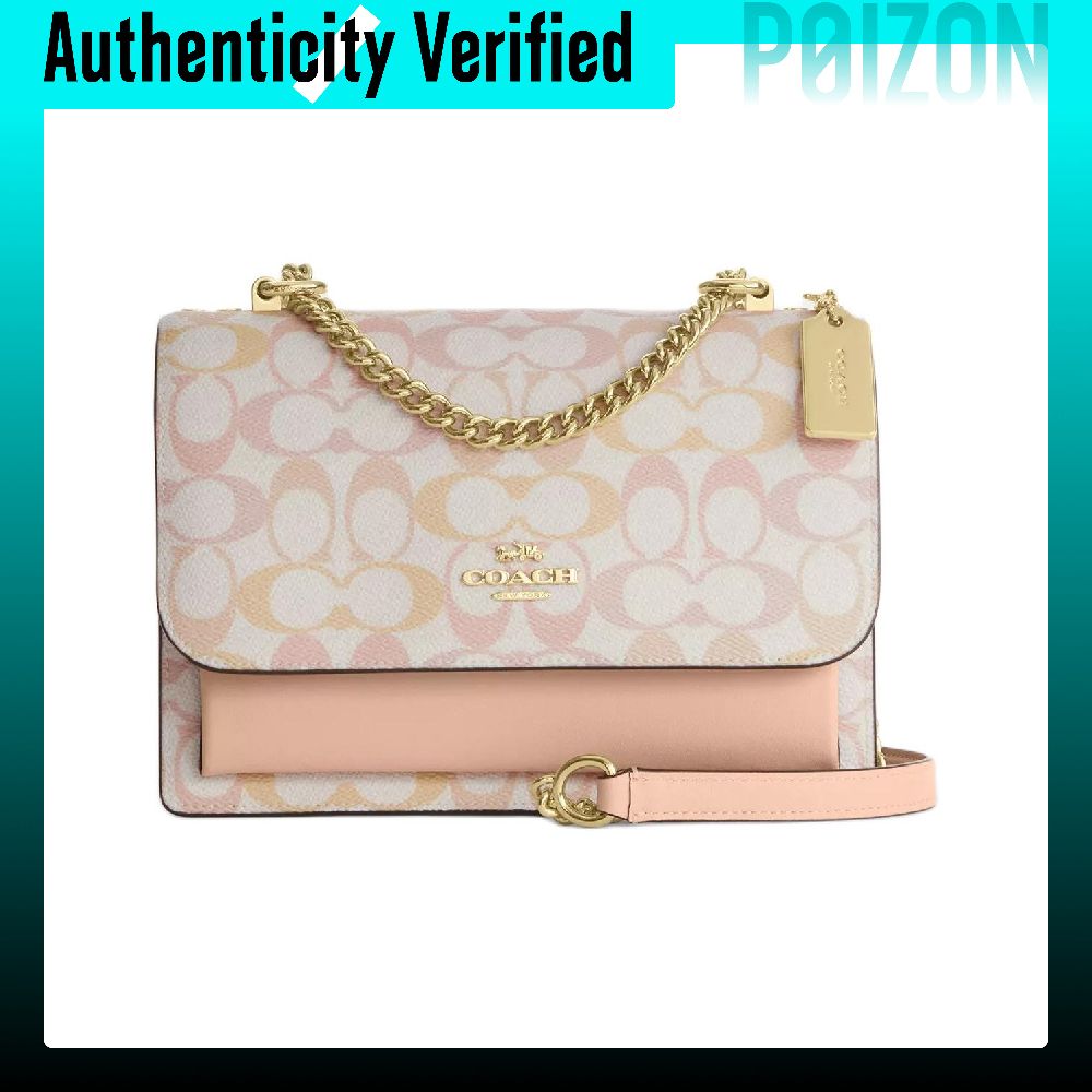 COACH Klare Coated Canvas With - Chalk Bag ulasan dan harga