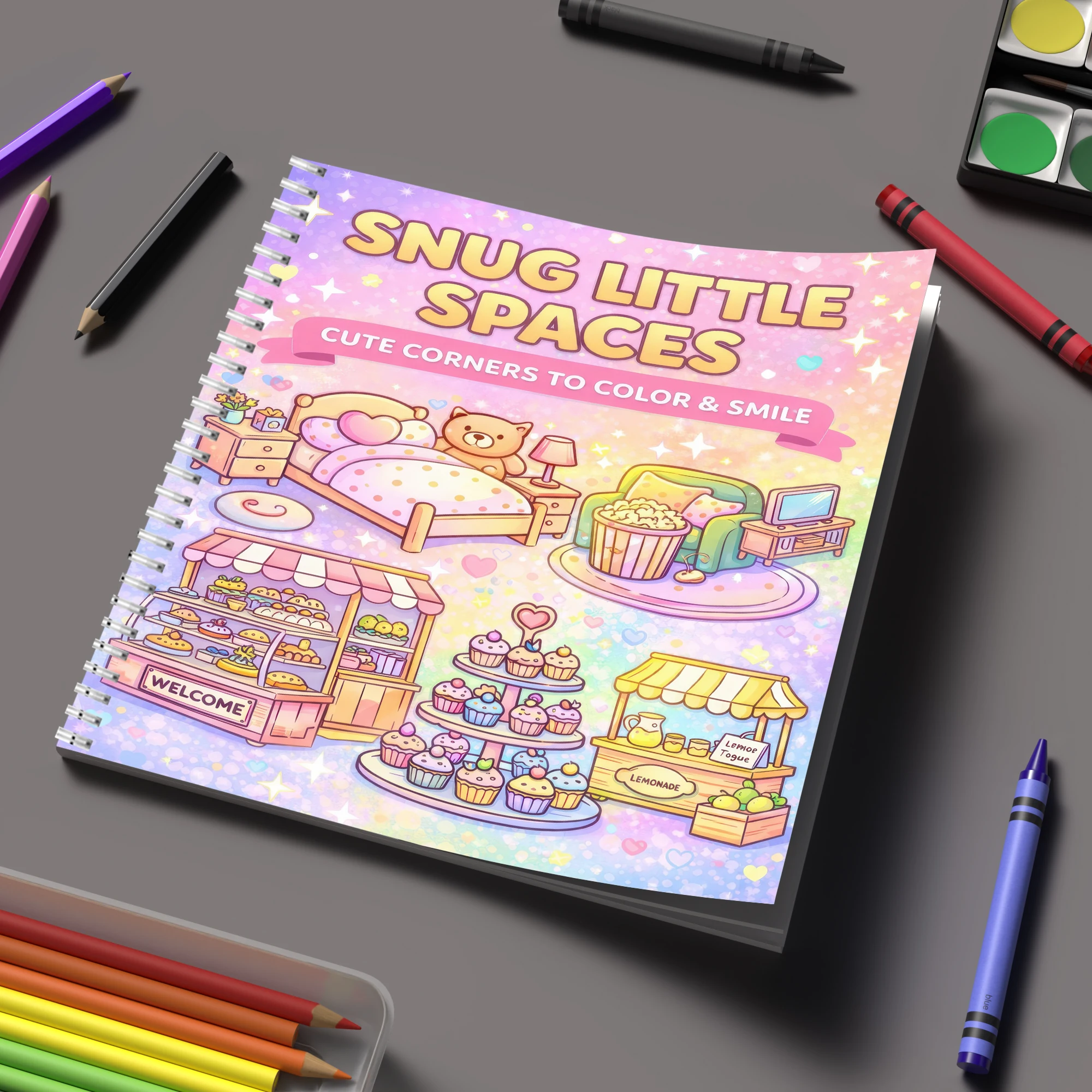 Coloring Book Little Spaces fo - Chalk Bag ulasan dan harga
