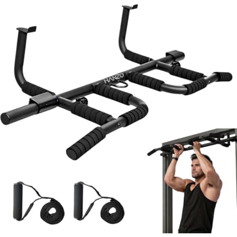 Doorway Pull Up Bar Set with S - Pull Up Bar ulasan dan harga