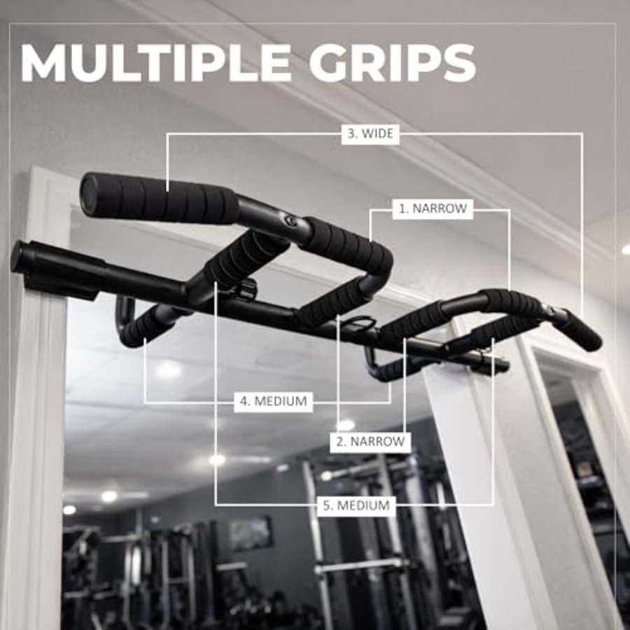 Doorway Pull Up Bar Set with S - Pull Up Bar ulasan dan harga