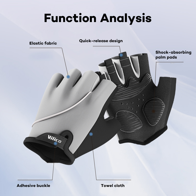 Summer Breathable Cycling Glov - Weightlifting Gloves ulasan dan harga