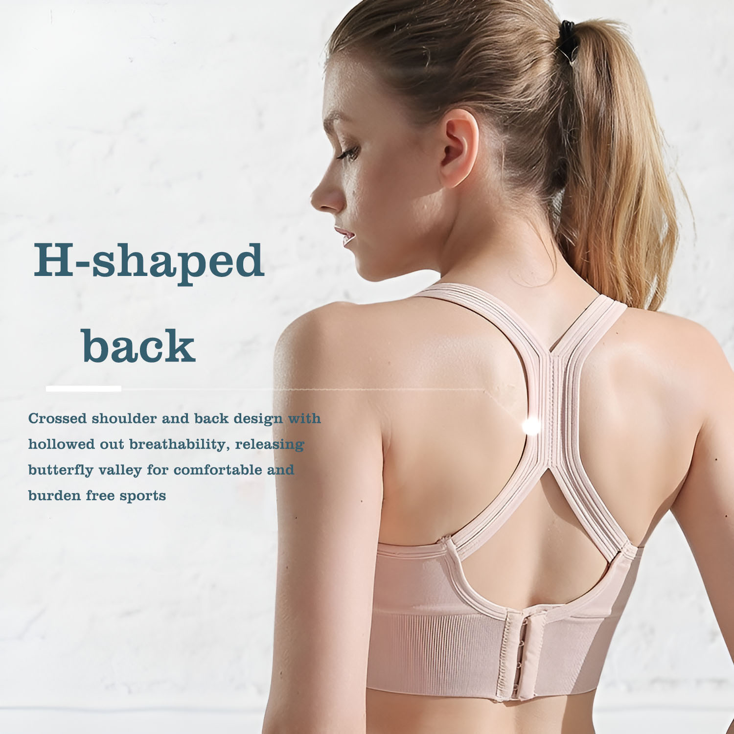 Women's Cross Back Sports Bra  - Gymnastic Ring ulasan dan harga