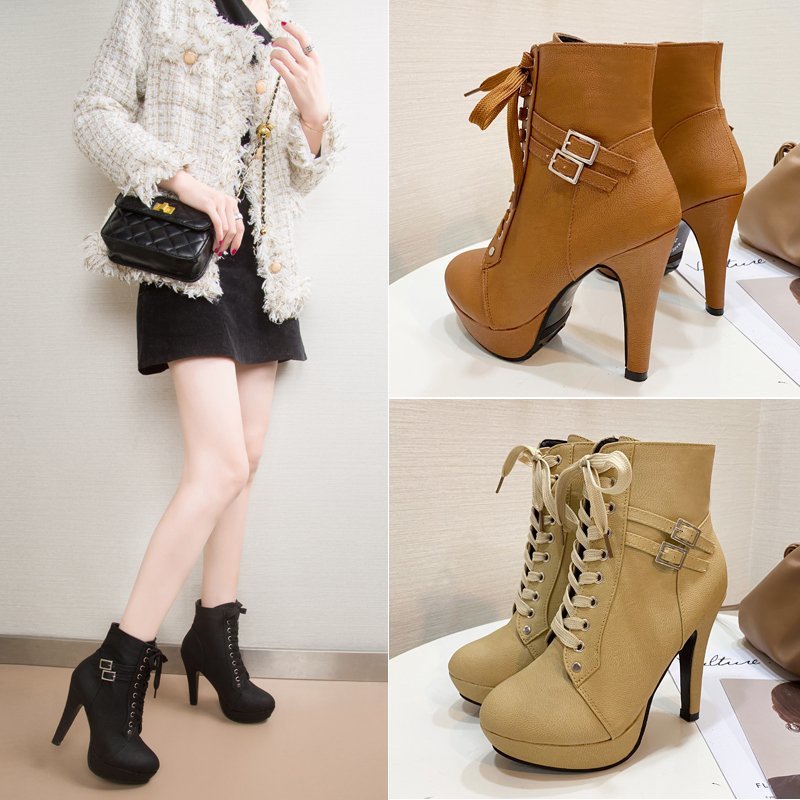 2026 Women's Boots High Heels  - Crossfit Belt ulasan dan harga